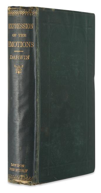 DARWIN, CHARLES. The Expression of the Emotions in Man and Animals.  1872